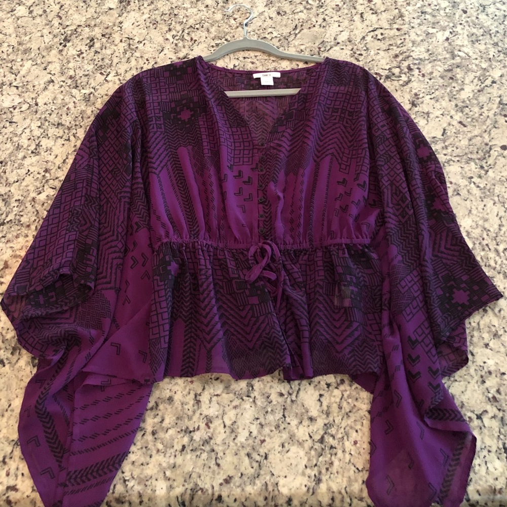 Bar lll Purple Top